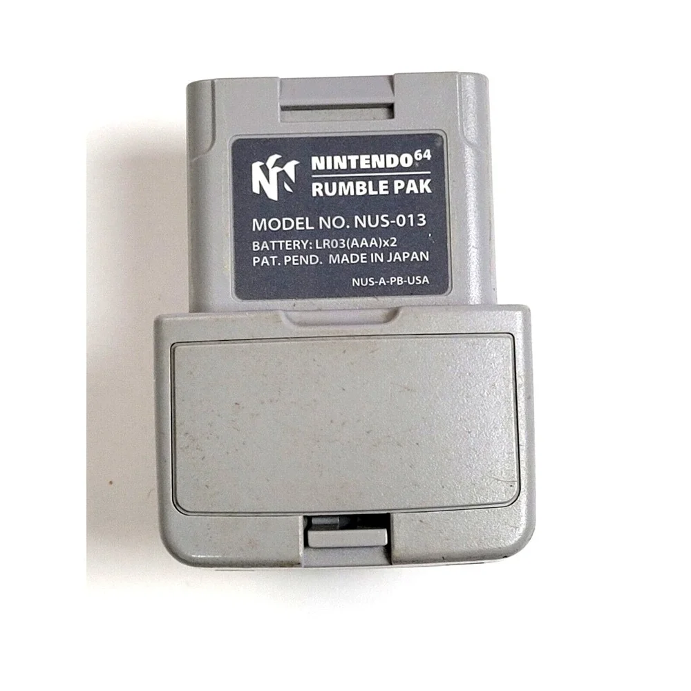 OFFICIAL NINTENDO 64 N64 OEM‎ RUMBLE PAK PACK CONTROLLER SHAKER
